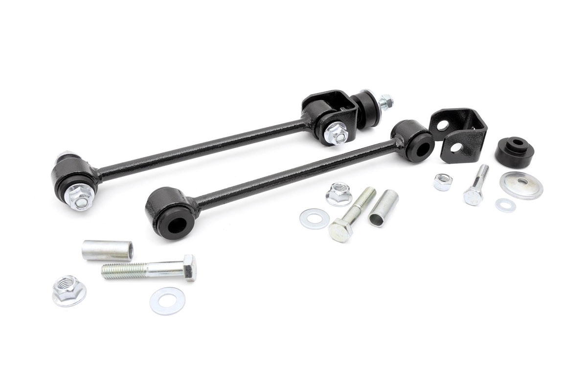 Rough Country Rear Sway Bar Links, Pair, Suspension Parts | 1980-1997 Ford F-250 Pickup 4WD & F-350 Rough Country Rear Sway Bar Links, Pair, Suspension Parts | 1980-1997 Ford F-250 Pickup 4WD & F-350