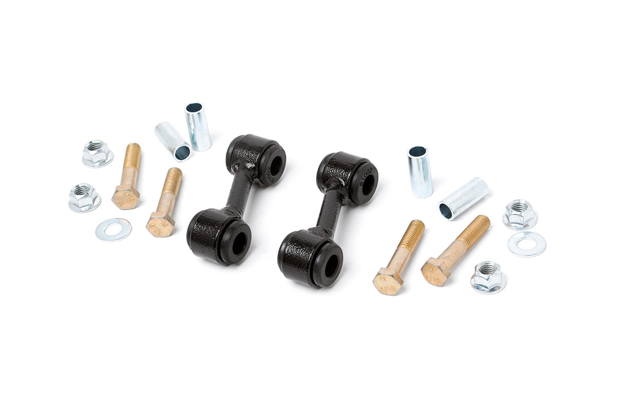 Rough Country Front Sway Bar Link Kit, Suspension Parts | 2004-2015 Nissan Titan 4WD/2WD, RC-1112 Rough Country Front Sway Bar Link Kit, Suspension Parts | 2004-2015 Nissan Titan 4WD/2WD, RC-1112