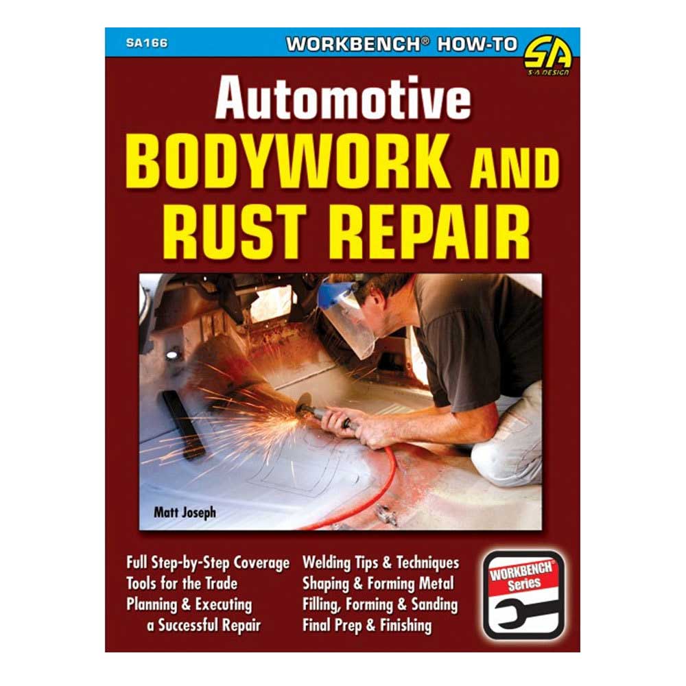 Fits: Universal Description: The Cartech Automotive Bodywork And Rust Repair Manual Discusses Various Techniques Such As How To Select The Proper Tools For The Job, Common-Sense Approaches To The Task Ahead Of You, Preparing And Cleaning Sheet Metal, Section Fabrications And Repair Patches And The List Goes On. It Elaborates Welding Options Such As Gas And Electric, Forming, Fitting And Smoothing, Cutting Metal, Final Metal Finishing Including Filling And Sanding, The Secrets Of Lead Filling, Making Panels Fit Properly And More. Also Included Is A Comprehensive Resource Guide. Product Details: Pages: 160 Size: 8.5 X 11 (Inches) Format: Paperback Illustrations: 450 Color Photos Publisher: Cartech Isbn: 9781932494976 Parts Included: (1) Carte