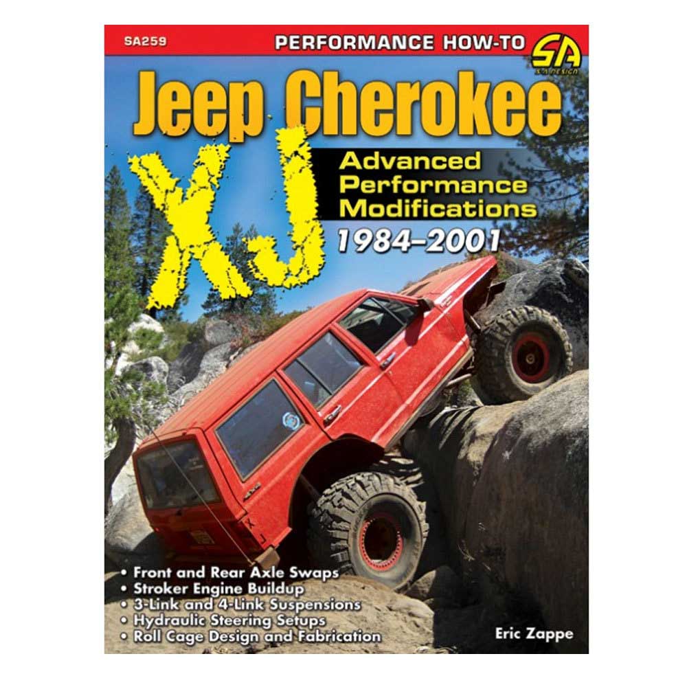 Fits: 1984-2001 Jeep Cherokee Xj Description: The Cartech Jeep Cherokee Xj Advanced Performance Modifications Manual Discusses The Upgrade And Modification Of All Major Components To Provide A Complete Performance Package For Maximum Off-Road Performance. It Shows How To Weld And Gusset The Frame In Critical Areas. It Also Reveals How To Install Frame Stiffener Panels And Rocker Panel Replacements, Which Help Minimize Excessive Chassis Flex And Promote Improved Handling. All Of The Most Popular And Effective Modifications, Parts, And Upgrades For A Dedicated Off-Road Cherokee Are Discussed. Product Details: Pages: 144 Size: 8.5 X 11 (Inches) Format: Paperback Illustrations: 374 Color Photos And Images Publisher: Cartech Isbn: 9781613250792 
