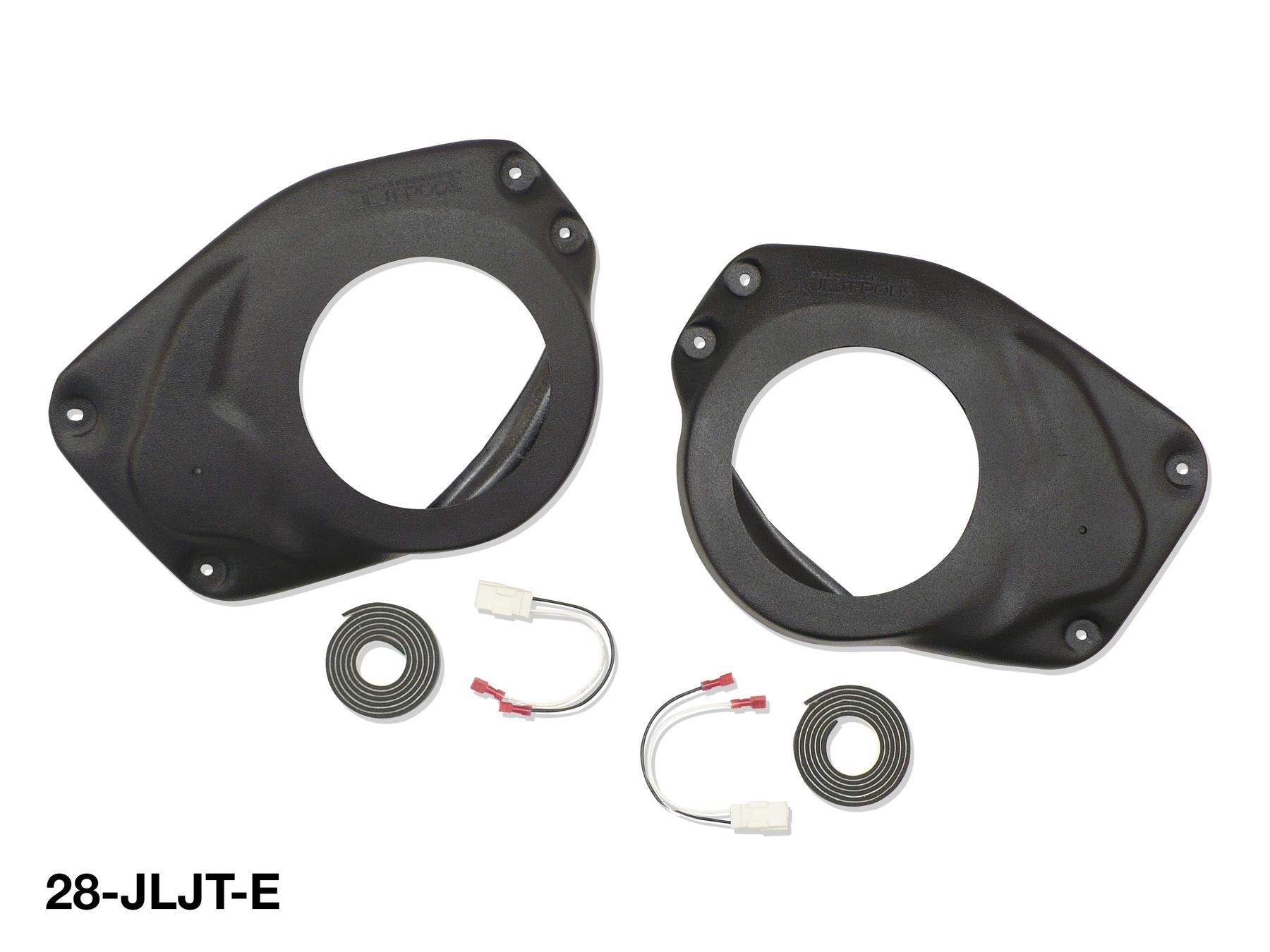 Select Increments Jljt-Pods For Jeep Wrangler Jl Without Alpine Premium Factory System, Enclosures Select Increments Jljt-Pods For Jeep Wrangler Jl Without Alpine Premium Factory System, Enclosures