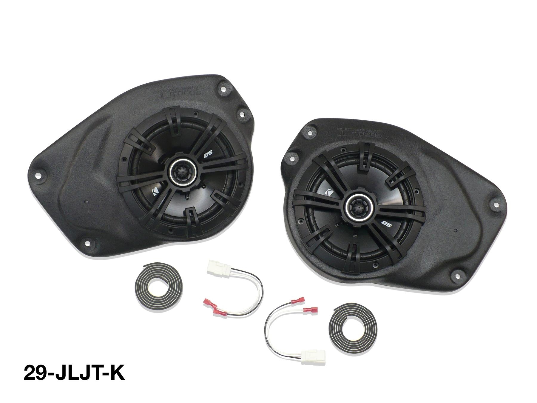 Select Increments Jljt-Pods For Jeep Wrangler Jl Without Alpine Premium Factory System, 6.5