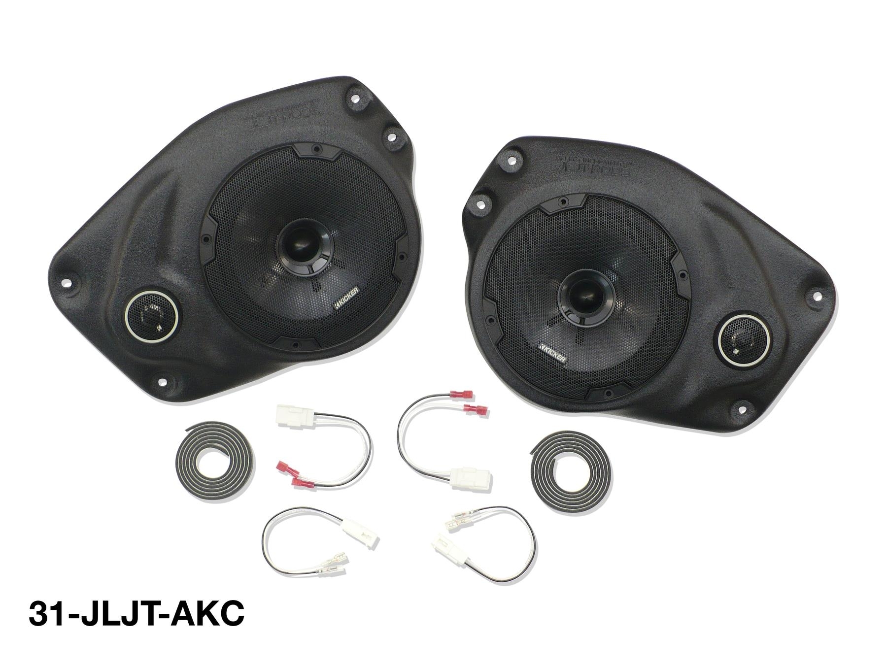 Select Increments Jljt-Pods For Jeep Wrangler Jl With Alpine Premium Factory System, 6.5