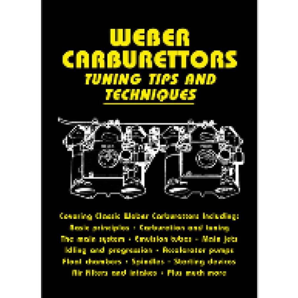 Fits: Universal Description: The Cartech Weber Carburetors Tuning Tips & Techniques Manual Explains The Setting Of The Carburetor To Suit A Particular Engine, Fault-Finding On An Existing Installation, And The Maintenance And Repair Of Older Carburetors. Product Details: Pages: 128 Size: 5.5 X 8.5 (Inches) Format: Paperback Illustrations: 200 B/w Photos Publisher: Marston Book Services, Ltd Isbn: 9781855207592 Parts Included: (1) Cartech Manual - Weber Carburetors Tuning Tips & Techniques