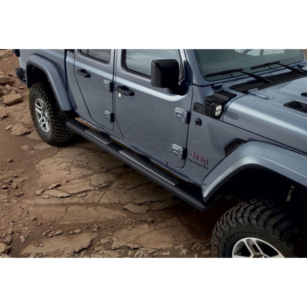 Mopar Tubular Side Steps for Gladiator JT - Textured Black - Pair | Best Prices & Reviews at Morris 4x4 Mopar Tubular Side Steps for Gladiator JT - Textured Black - Pair | Best Prices & Reviews at Morris 4x4