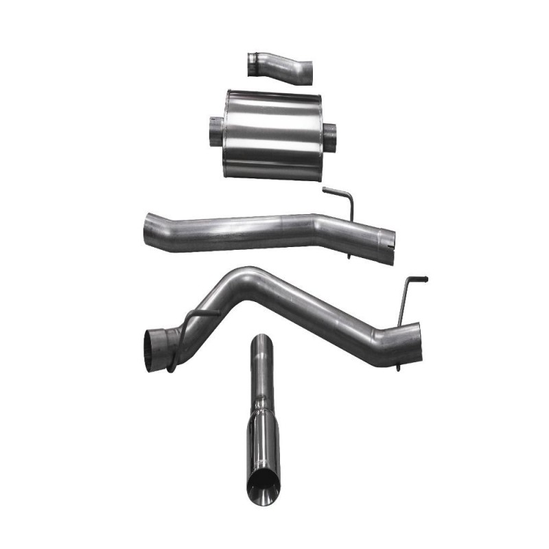 Corsa 3 0 Sport Cat Back Exhaust System With Single Side Exit 4 0