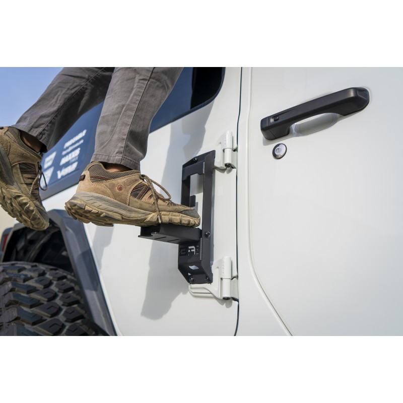 Body Armor Door Hinge Steps for Jeep Wrangler JK, JL and Gladiator JT |  Best Prices & Reviews at Morris 4x4