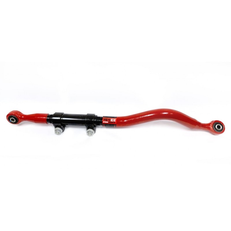 Steer Smarts Yeti XD Front Adjustable Track Bar (Red) for 2007-2018 Jeep Wrangler JK