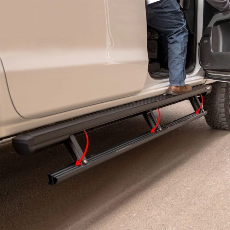 Aries Automotive ActionTrac Powered Running Boards for Gladiator JT - Pair