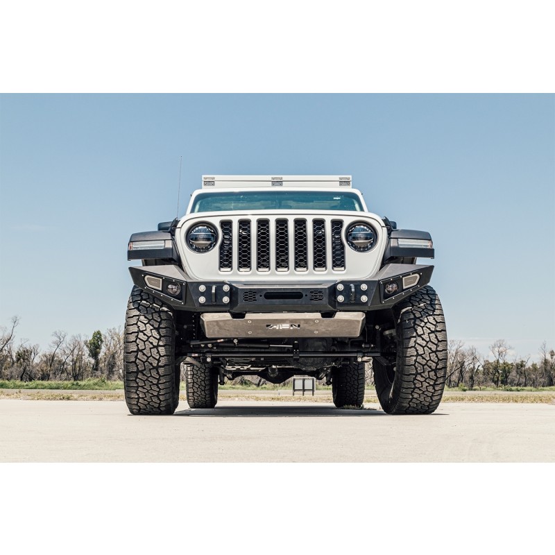 AFN 4x4 Front Winch Bumper with Turn and Fog Lights for Jeep Wrangler JL  and Gladiator JT | Best Prices & Reviews at Morris 4x4