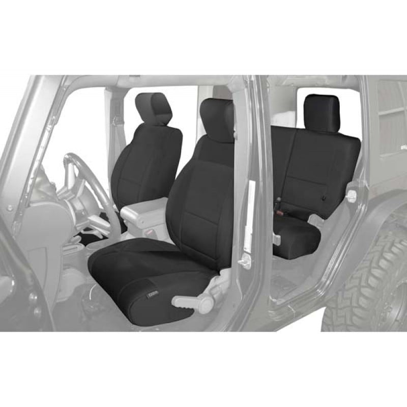 King 4WD 12-Piece Black Neoprene Front and Rear Seat Covers for 2008-2012 Jeep  Wrangler JK Unlimited | Best Prices & Reviews at Morris 4x4