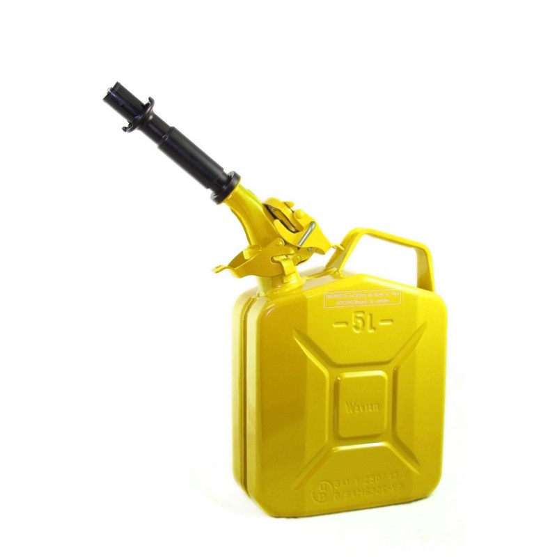Wavian NATO Steel Jerry Can - 1.3 Gallon (5L) Yellow