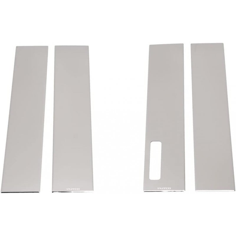 Putco Classic Decorative Pillar Posts w/o Accents; Stainless Steel; w/Keypad;