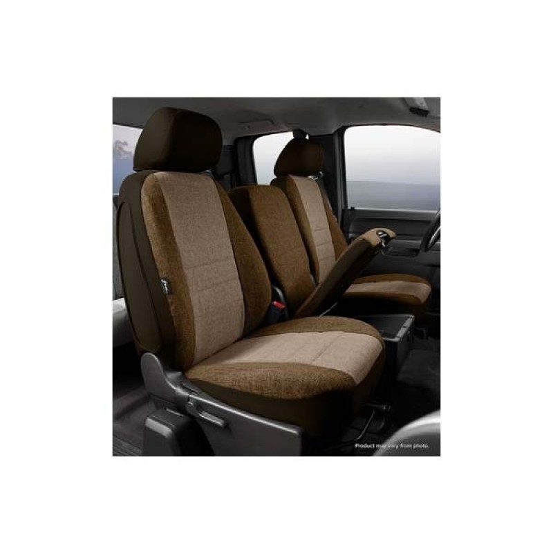 FIA OE30 Series - Oe Tweed Custom Fit Front Seat Cover- Taupe, with Super Grip fastening system for easy installation an