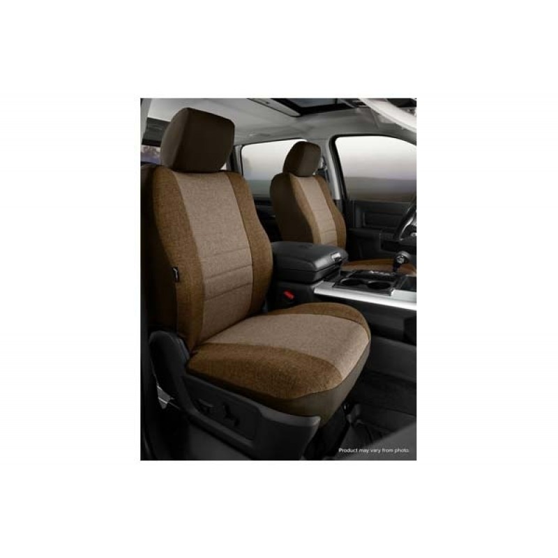 FIA OE30 Series - Oe Tweed Custom Fit Front Seat Cover- Taupe, with Super Grip fastening system for easy installation an