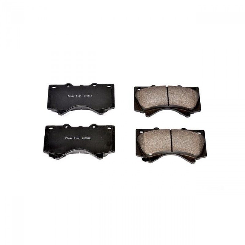 Power Stop Front Z16 Evolution Ceramic Brake Pads for 07+ Toyota Tundra, 08-11 and 13+ Land Cruiser