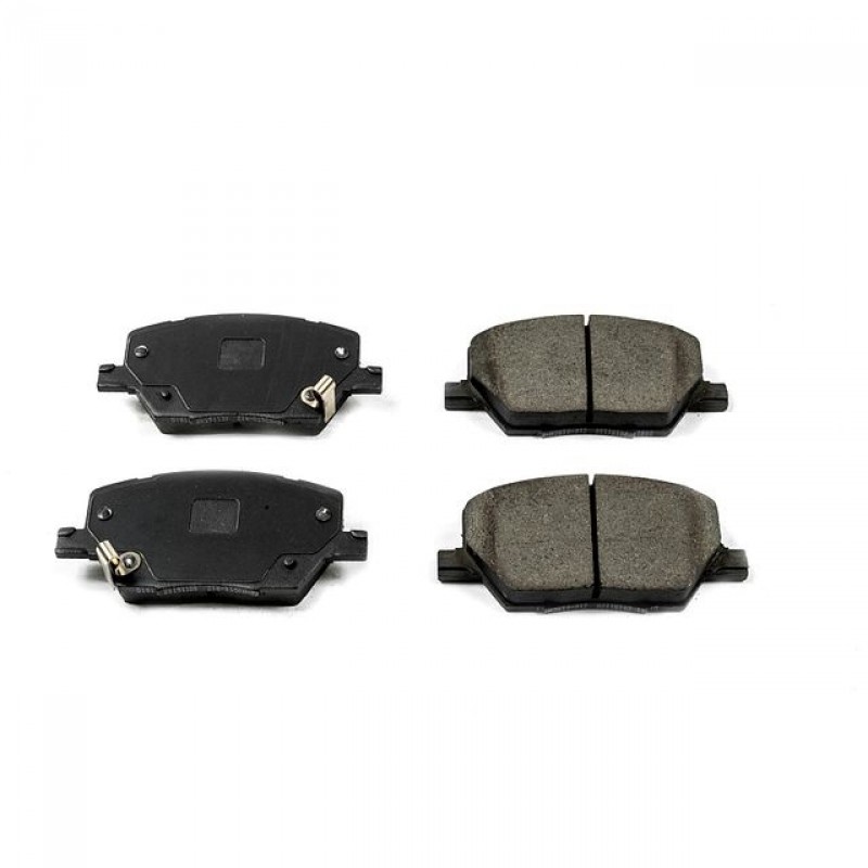 Power Stop Front Z16 Evolution Ceramic Brake Pads for 17+ Jeep Compass, 15+ Renegade