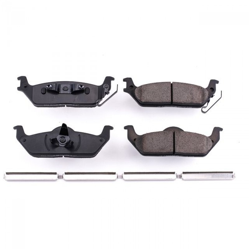Power Stop Rear Z17 Evolution Ceramic Brake Pads with Hardware 04-11 Ford F150