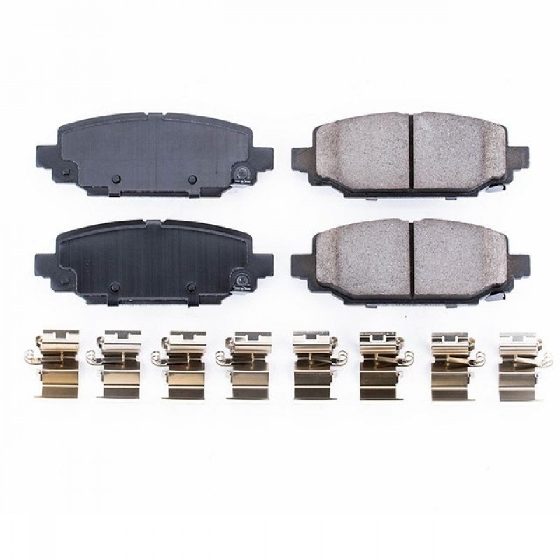 Power Stop Rear Z17 Evolution Ceramic Brake Pads with Hardware for Jeep  Wrangler JL and JLU Non-Rubicon | Best Prices & Reviews at Morris 4x4