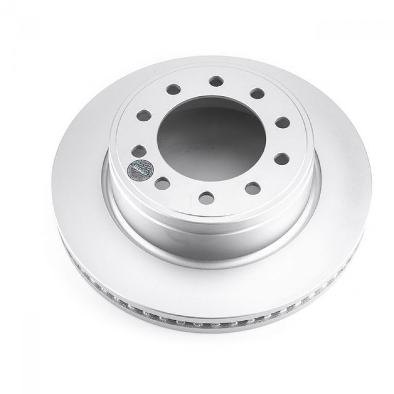 Power Stop Front or Rear Geomet Coated Brake Rotor for 08-18 Dodge Ram 4500/5500