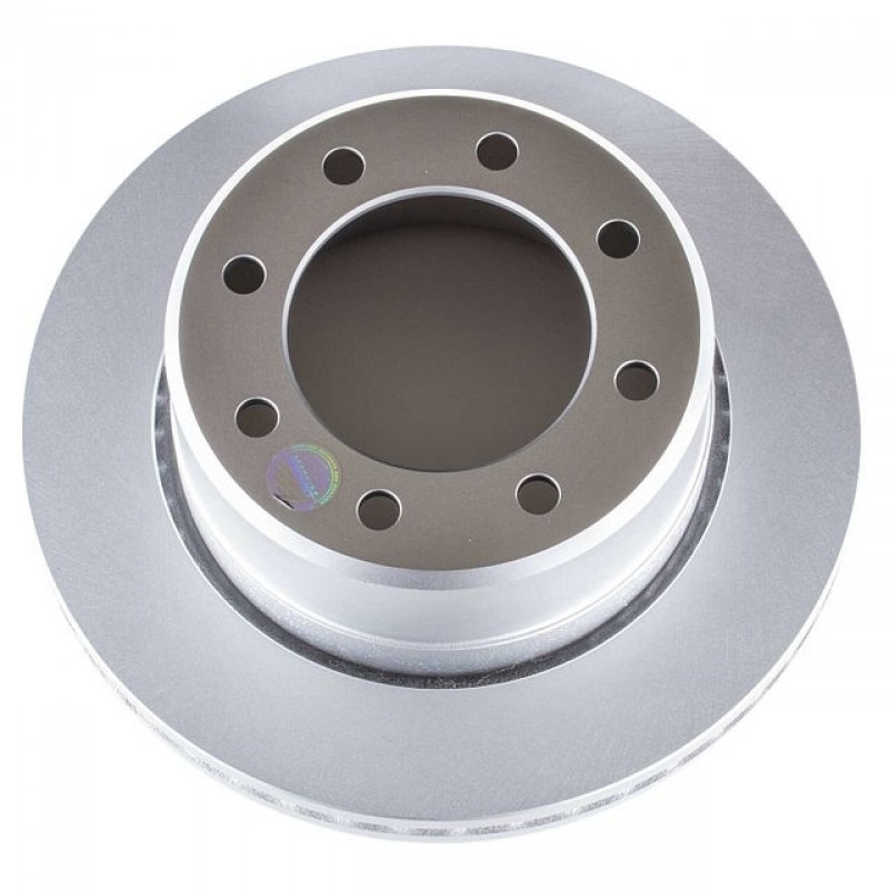 Power Stop Rear Geomet Coated Brake Rotor for 09-18 Dodge Ram 2500, 09-12 Ram 3500