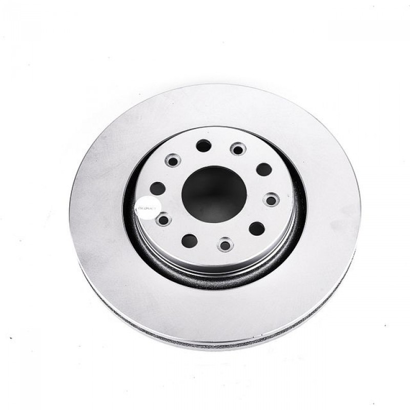 Power Stop Front Geomet Coated Brake Rotor for Jeep Wrangler JL Rubicon and Gladiator JT