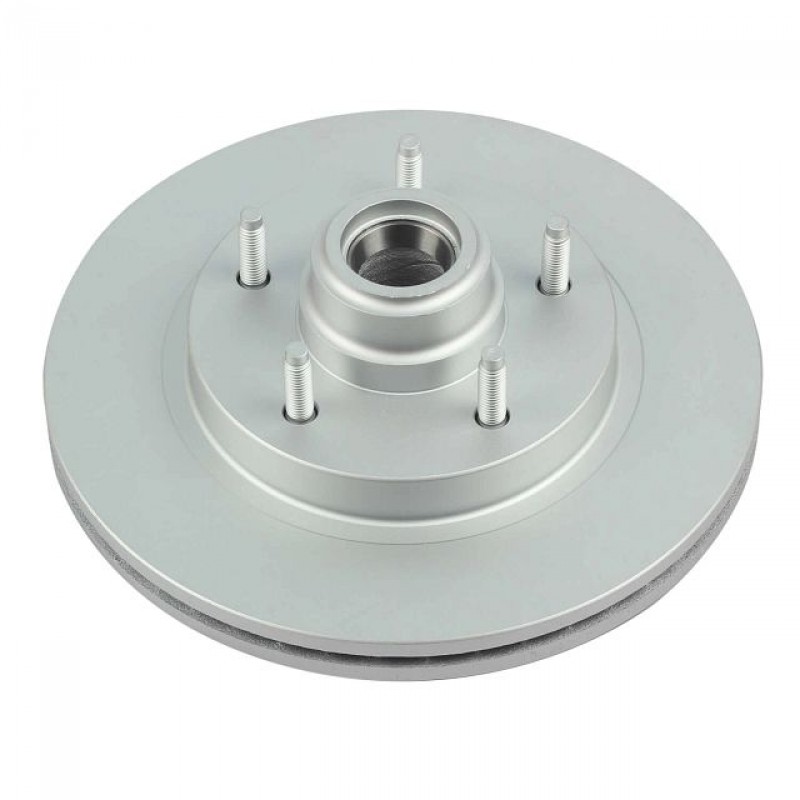Power Stop Front Geomet Coated Brake Rotor for 97-00 Ford F150 with Rear Wheel ABS
