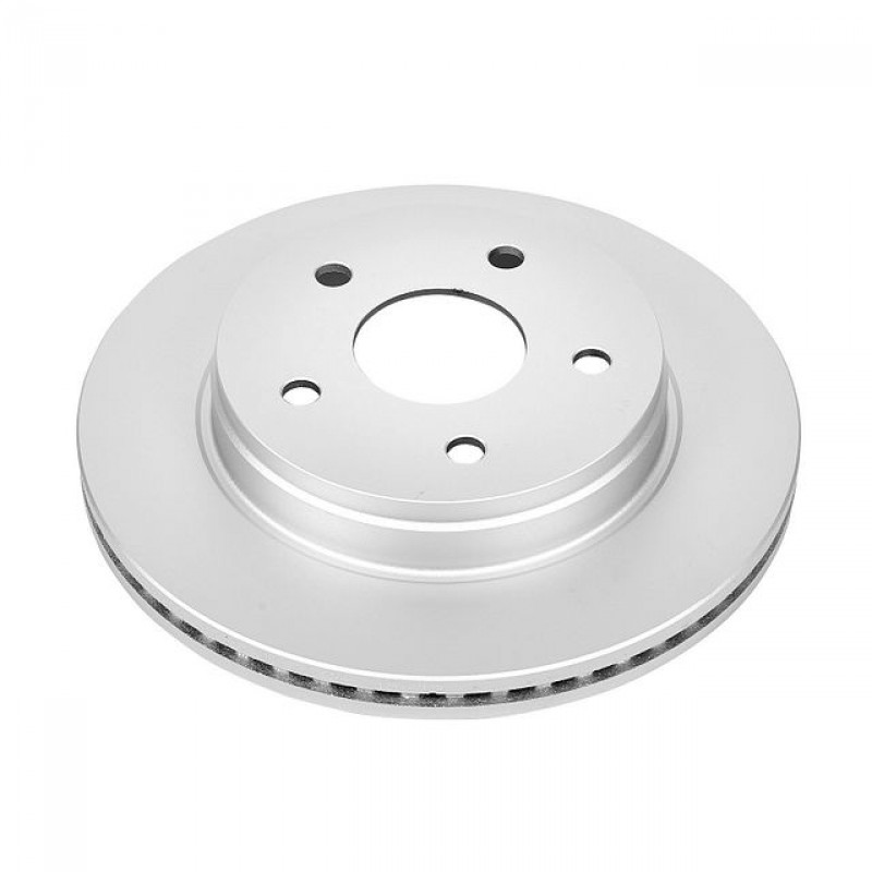 Power Stop Front Geomet Coated Brake Rotor for 02+ Dodge Ram 1500