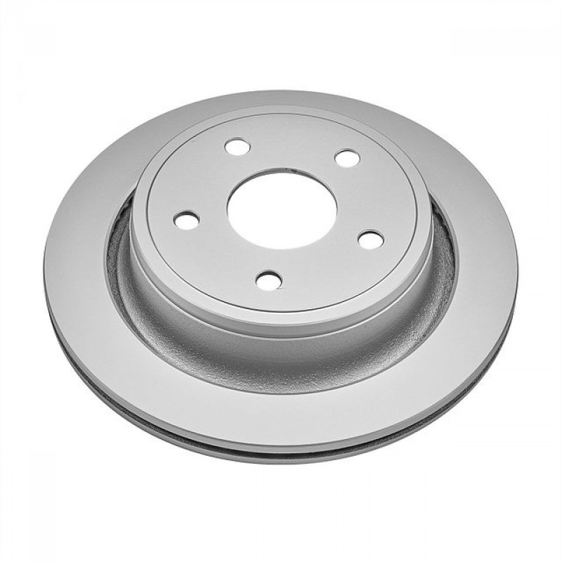 Power Stop Rear Geomet Coated Brake Rotor for 02+ Dodge Ram 1500