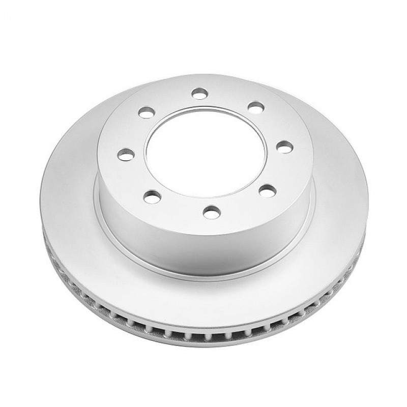 Power Stop Front Geomet Coated Brake Rotor for 06-08 Dodge Ram 1500, 03-08 Ram 2500/3500