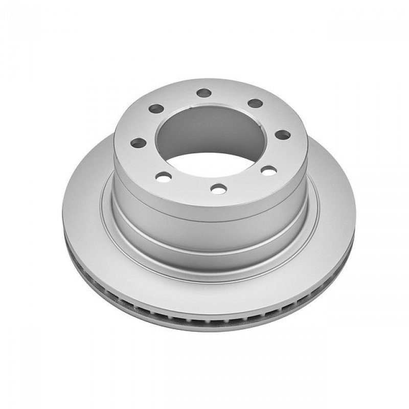 Power Stop Rear Geomet Coated Brake Rotor for 06-08 Dodge Ram 1500, 03-08 Ram 2500/3500