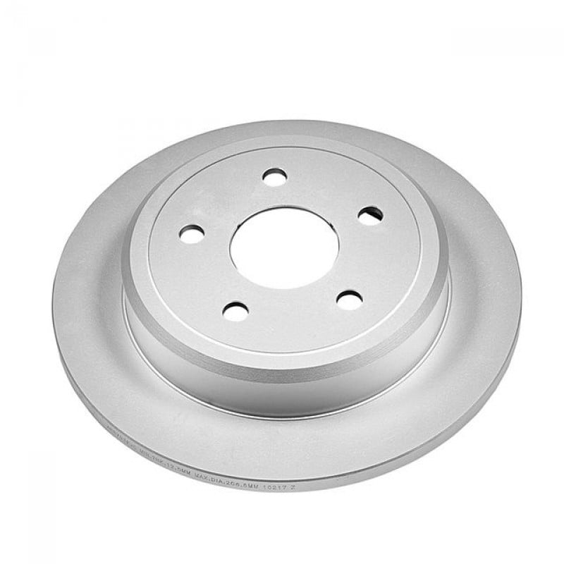 Power Stop Rear Geomet Coated Brake Rotor Afor 05-10 Jeep Grand Cherokee WK, 06-10 Commander