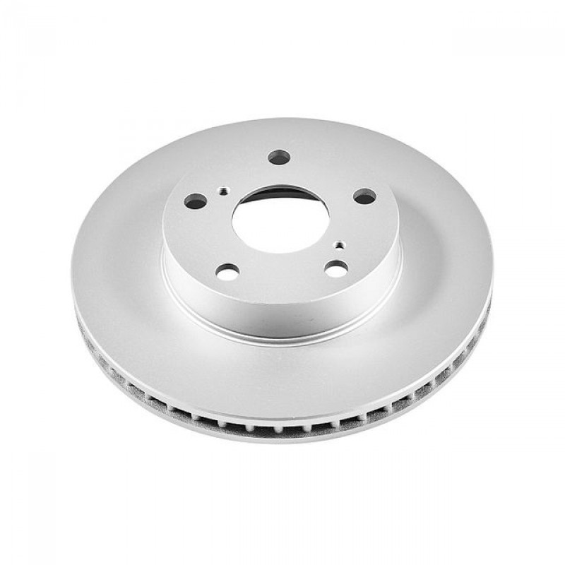 Power Stop Front Geomet Coated Brake Rotor for 05-15 Toyota Tacoma
