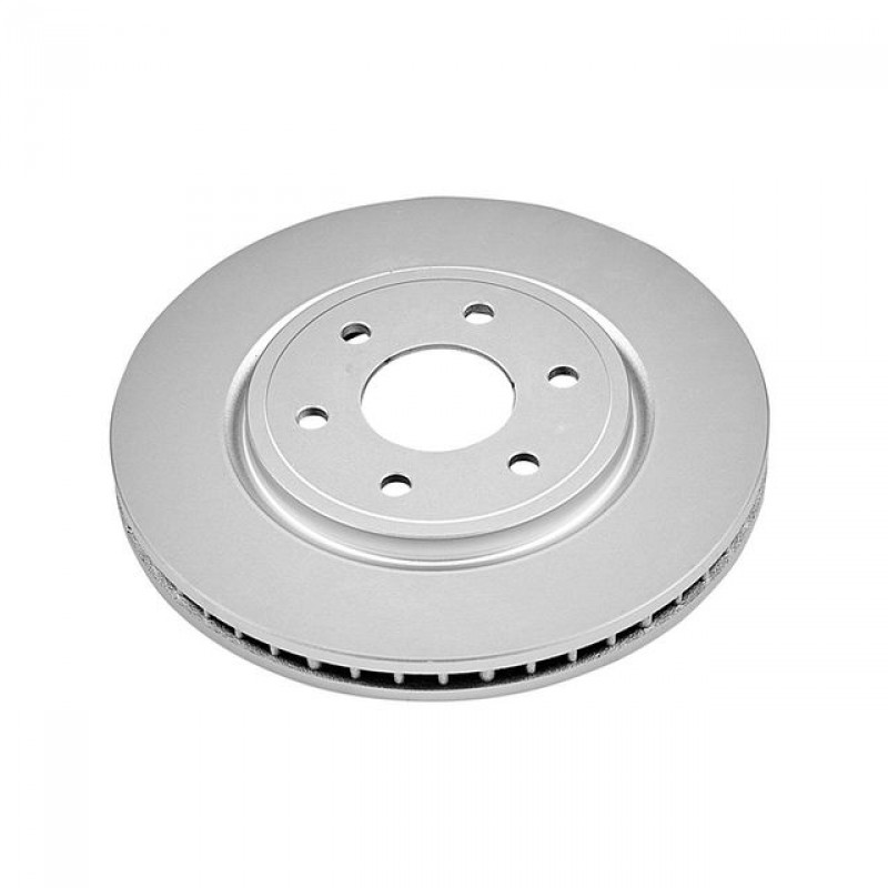 Power Stop Front Geomet Coated Brake Rotor for 05+ Nissan Frontier, 05-15 Xterra, 05-12 Pathfinder
