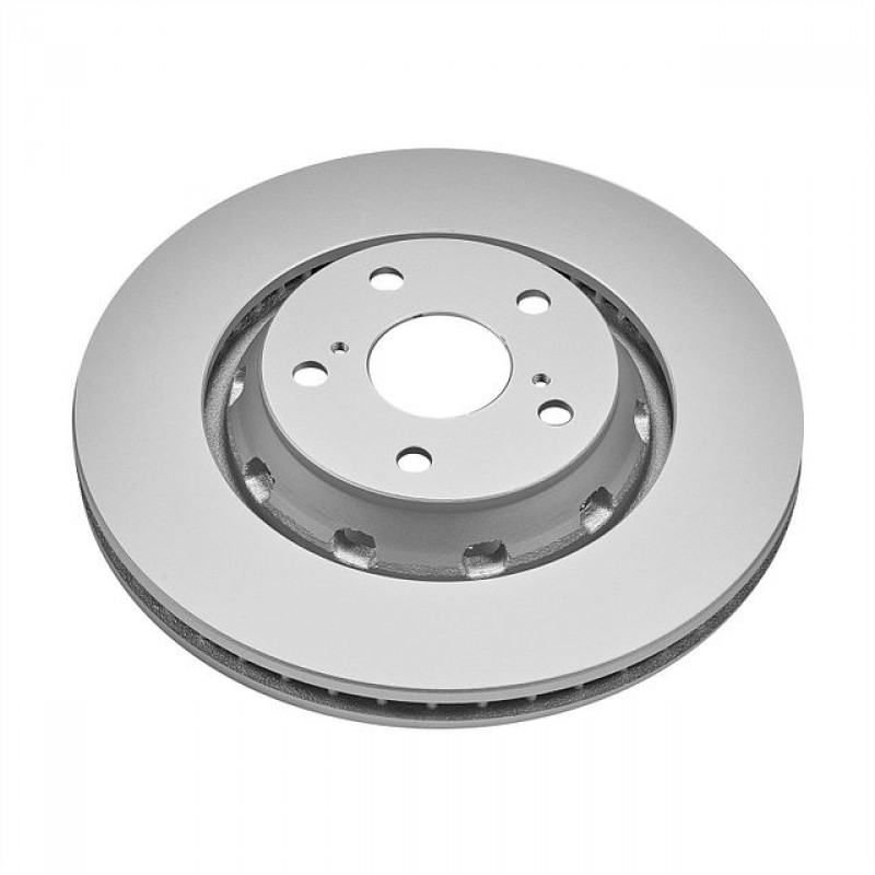 Power Stop Front Geomet Coated Brake Rotor for 07+ Toyota Tundra