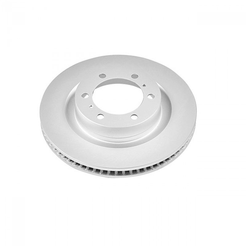 Power Stop Front Geomet Coated Brake Rotor for 2010+ Toyota 4Runner