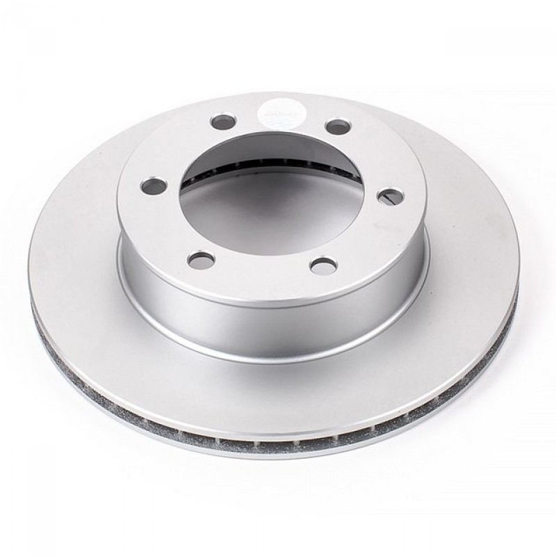 Power Stop Front Geomet Coated Brake Rotor for 95-04 Toyota Tacoma, 96-02 4Runner