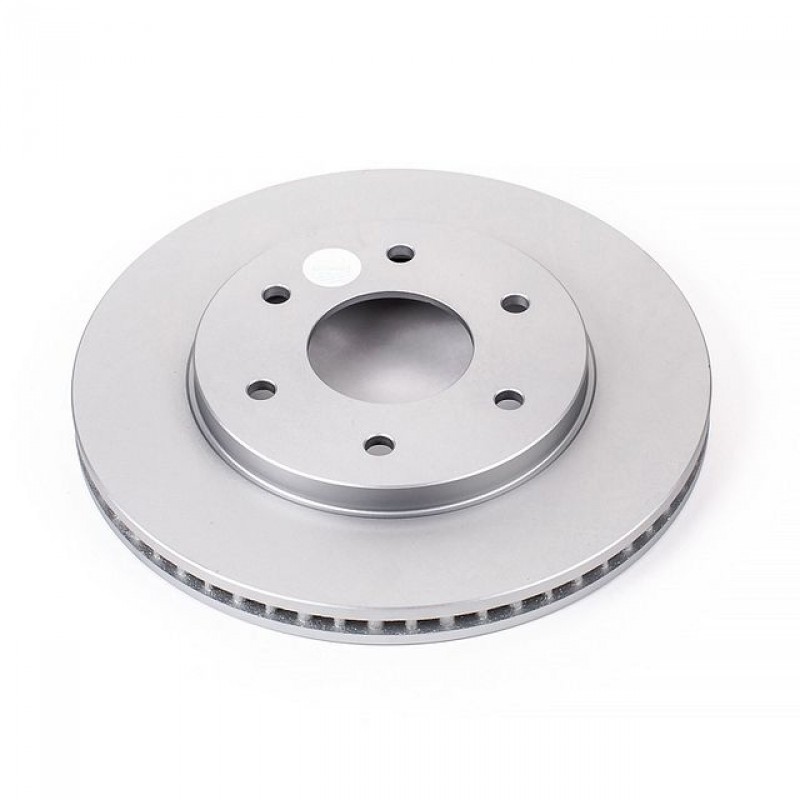 Power Stop Front Geomet Coated Brake Rotor for 04-05 Nissan Titan