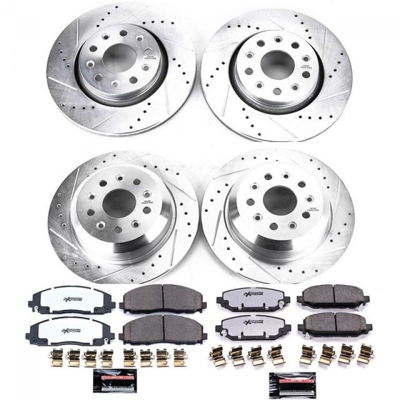 Power Stop Front and Rear Z36 Truck & Tow Brake Pad and Rotor Kit for 18-20 Jeep  Wrangler JL and JL Unlimited Rubicon | Best Prices & Reviews at Morris 4x4