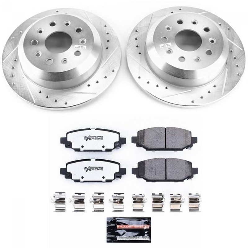 Power Stop Rear Z36 Truck & Tow Brake Pad and Rotor Kit for Jeep Wrangler  JL and JL Unlimited Non-Rubicon | Best Prices & Reviews at Morris 4x4
