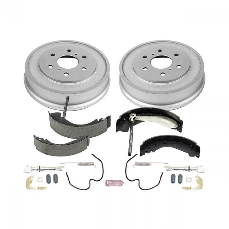 Power Stop Rear Stock Replacement Drum and Shoe Kit for 05-08 Chevrolet Silverado 1500 2WD