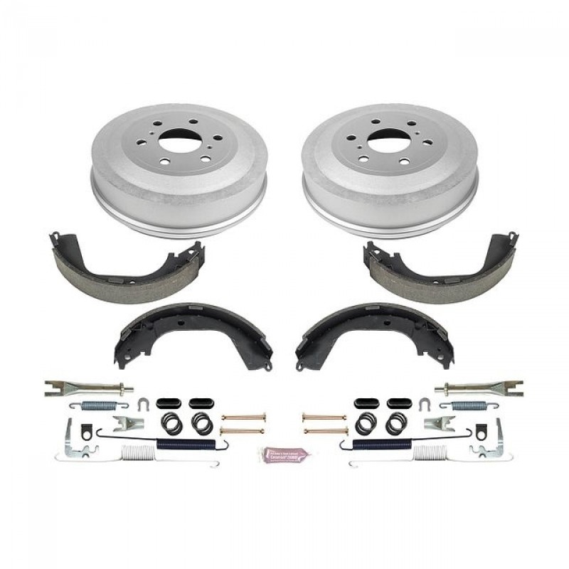 Power Stop Rear Stock Replacement Drum and Shoe Kit for 09-13 Chevrolet Silverado 1500 2WD