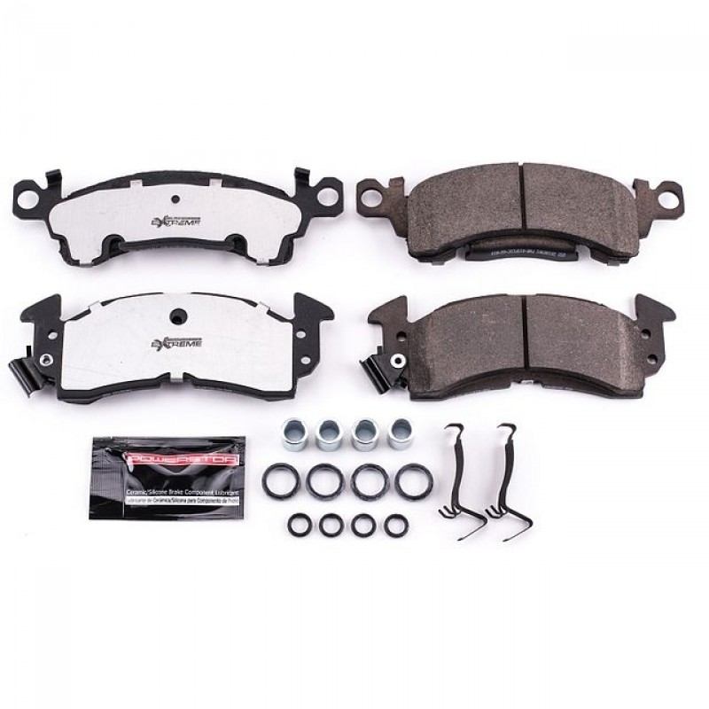 Power Stop Front or Rear Z26 Street Warrior Brake Pad Set for 71-74 Chevrolet and GMC C/K Series