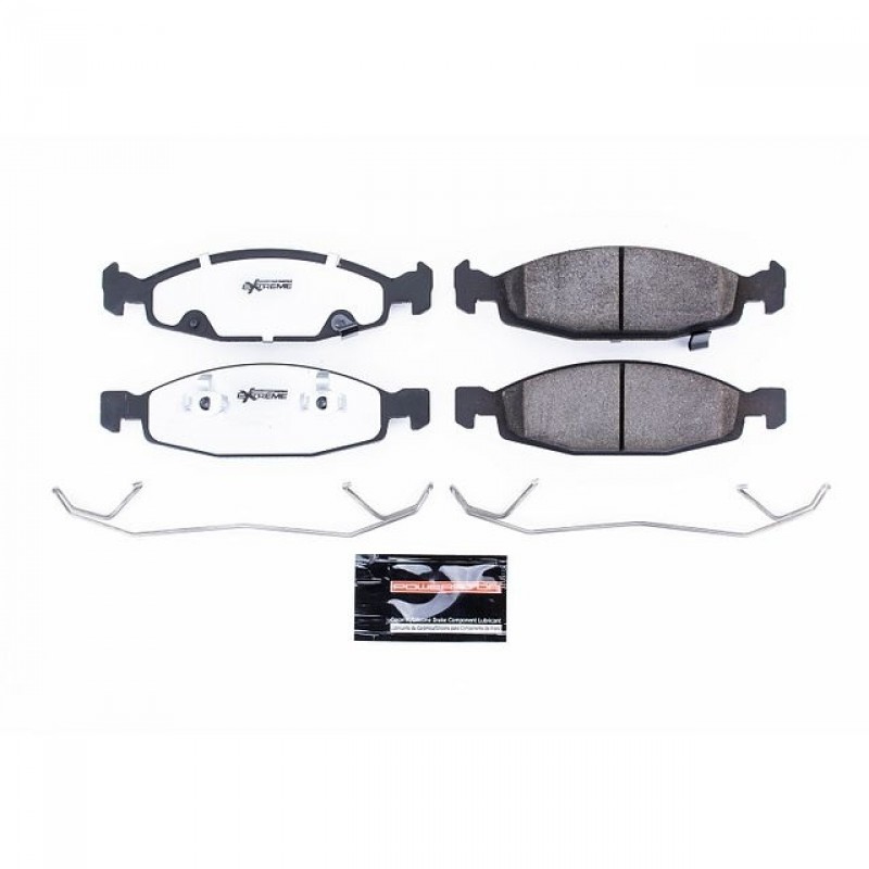 Power Stop Front Z26 Street Warrior Brake Pad Set for 99-03 Jeep Grand Cherokee WJ