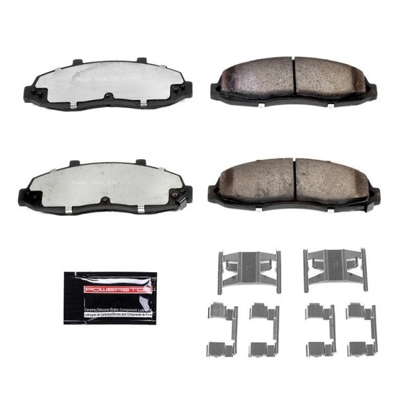 Power Stop Front Z36 Truck & Tow Brake Pad Set for 97-03 Ford F150, 2004 F150 Heritage