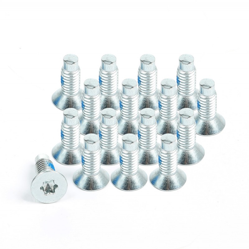 Omix This is a set of 16 windshield hinge Torx screws from Omix fits 76-86 Jeep CJ models and 87-95 Wrangler.