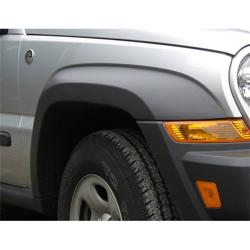 Omix This replacement right front fender from Omix fits 02-04 Jeep Liberty KJ.
