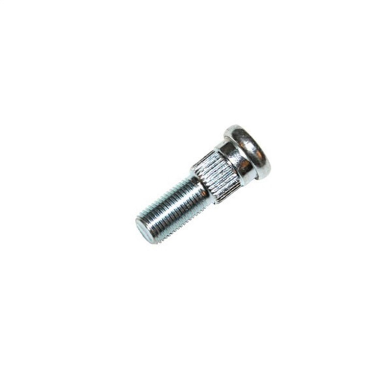 Omix This replacement wheel stud from Omix fits 77-81 Jeep CJ5, 77-86 CJ7, and 81-86 CJ8 with disc brakes on the front a