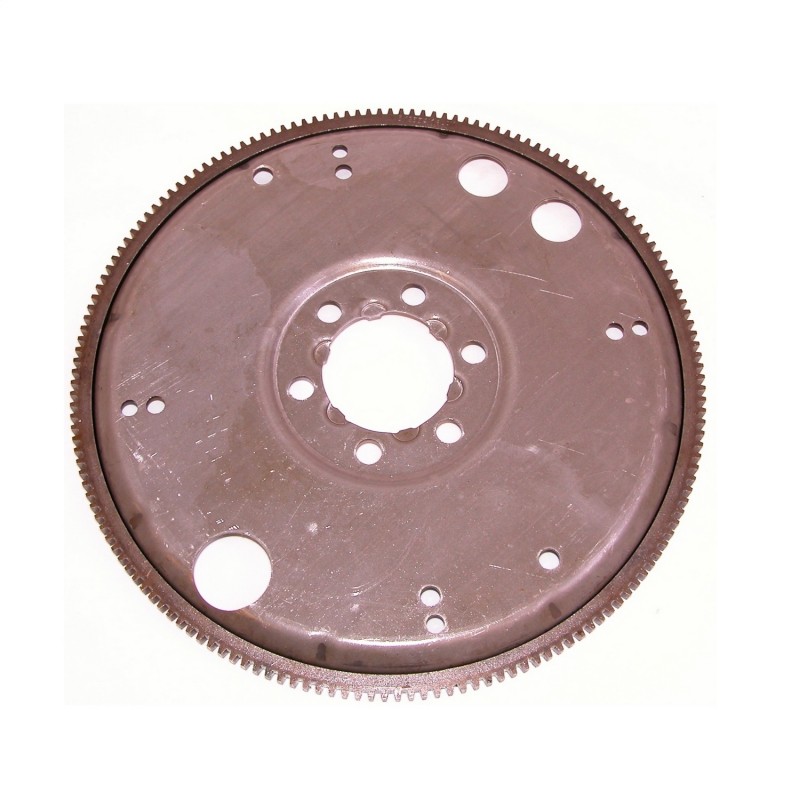 Omix This automatic transmission flexplate from Omix fits 80-86 Jeep CJ models with a 258 cubic inch engine.