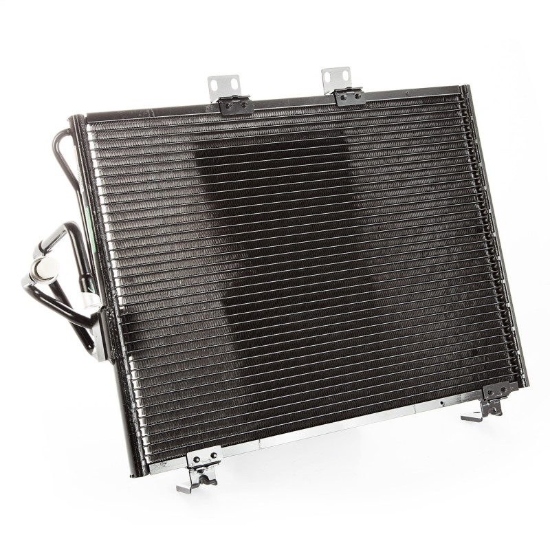 Omix This replacement AC condenser from Omix fits 97-99 Jeep Wrangler TJ.